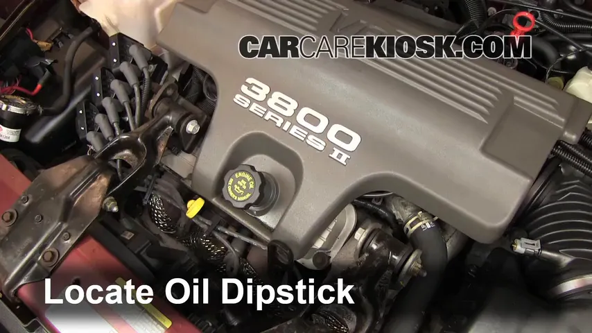 1999 Chevrolet Monte Carlo Z34 3.8L V6 Aceite Controlar nivel de aceite